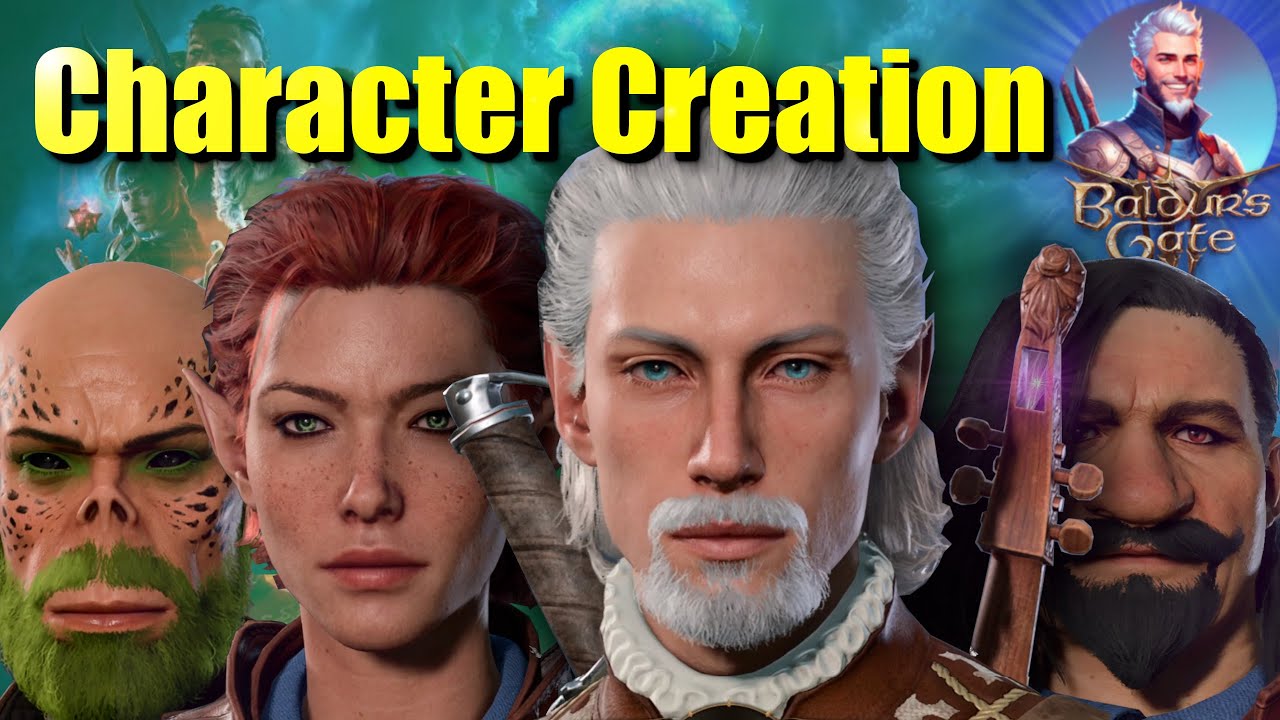 Baldurs Gate 3: Character Creation Guide - Beginner Friendly (Early Access footage)