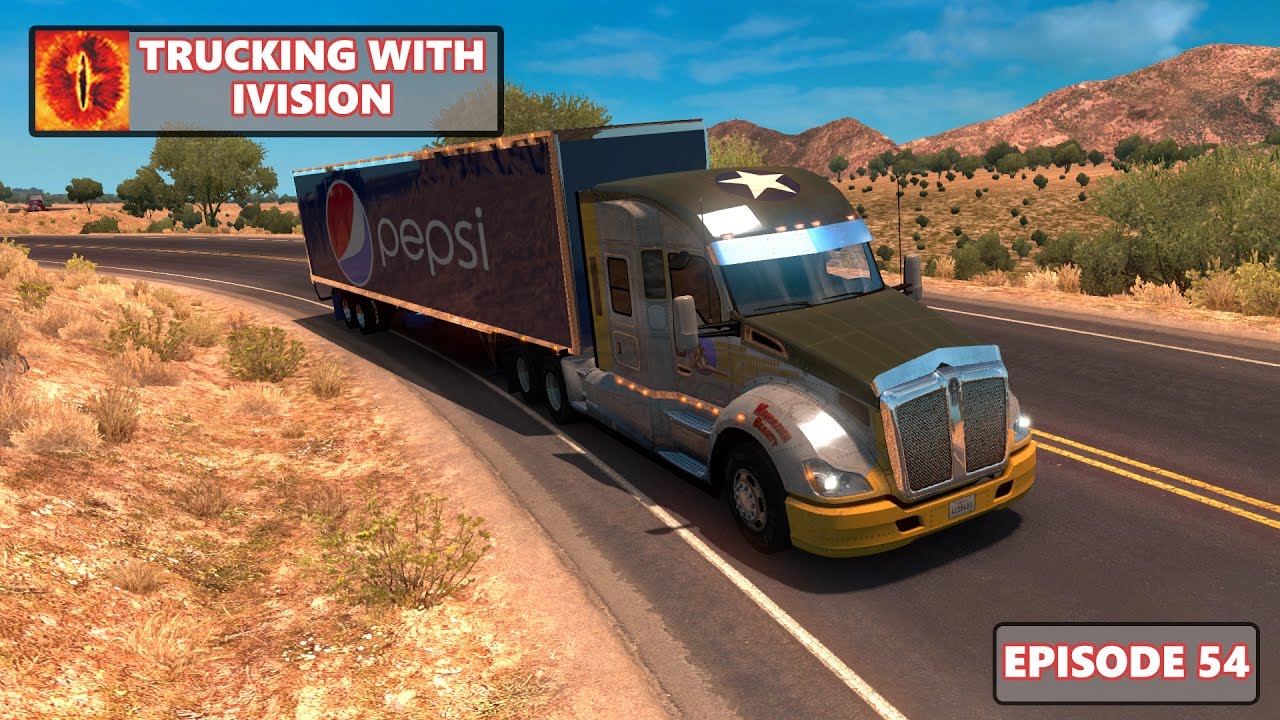 American Truck Simulator - Trucking With iVision - Episode 54 - Mexico Here We Come - Live Stream