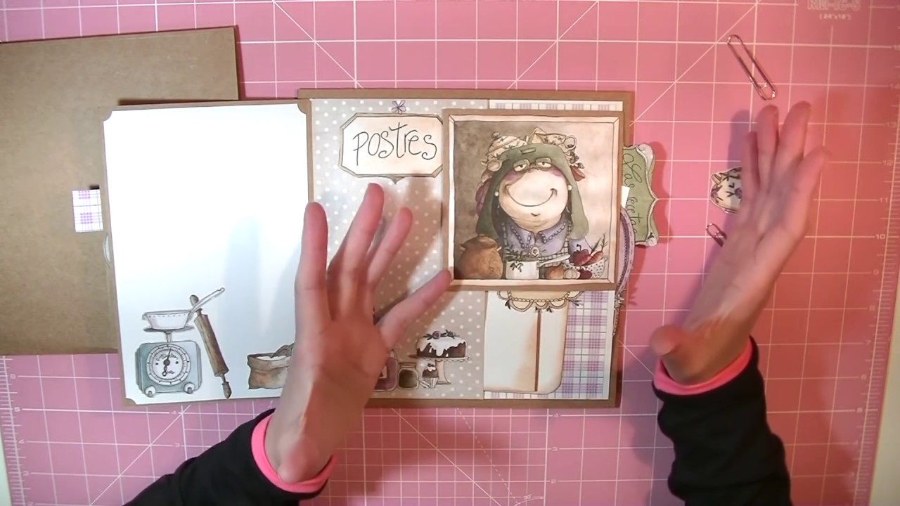 RECETARIO SCRAPBOOKING, con EL ALTILLO DE LOS DUENDES ( primera parte)