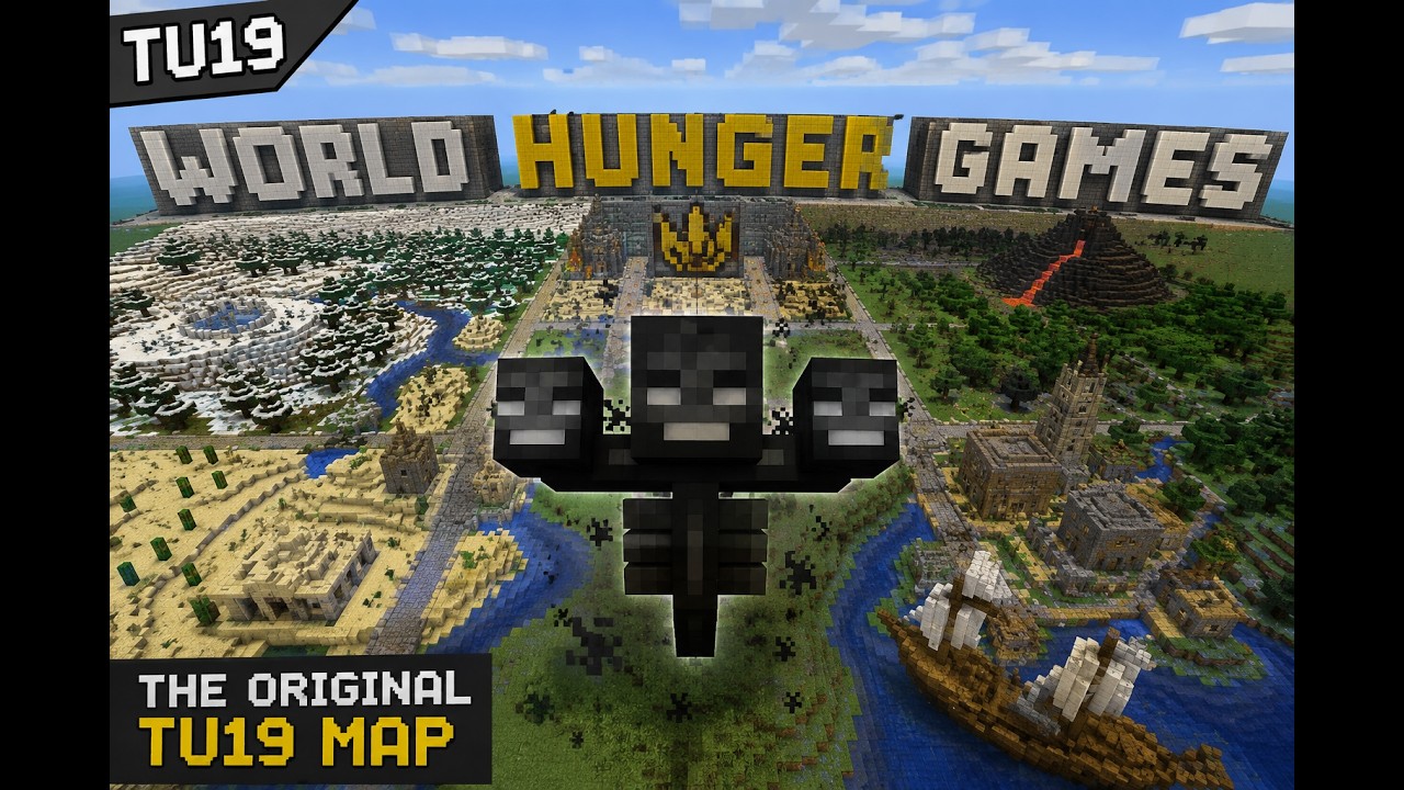Minecraft Xbox 360 Hunger Games | TU19 Nostalgia