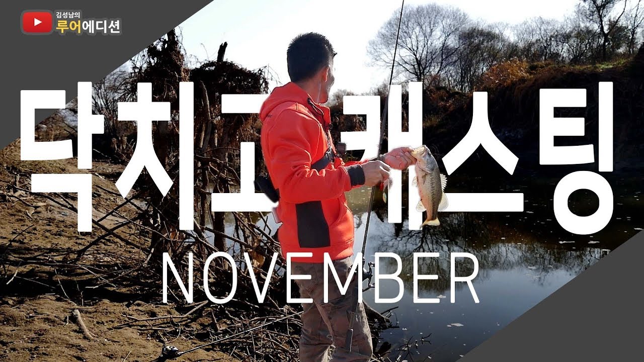 [Bass Fishing 루어에디션#78] 닥치고 캐스팅합시다 11월 배스는?  (LUNKER MEGABASS staff)