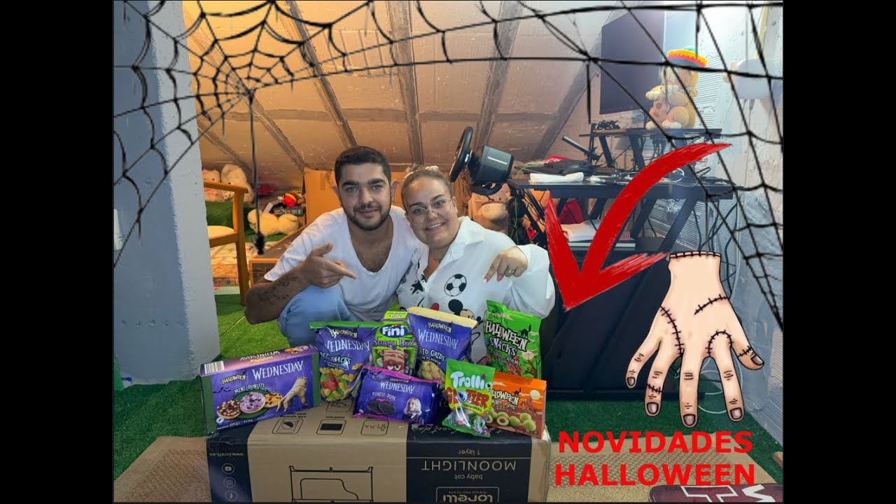 NOVIDADES DO HALLOWEEN DO SUPERMERCADO (WENDNESDAY)