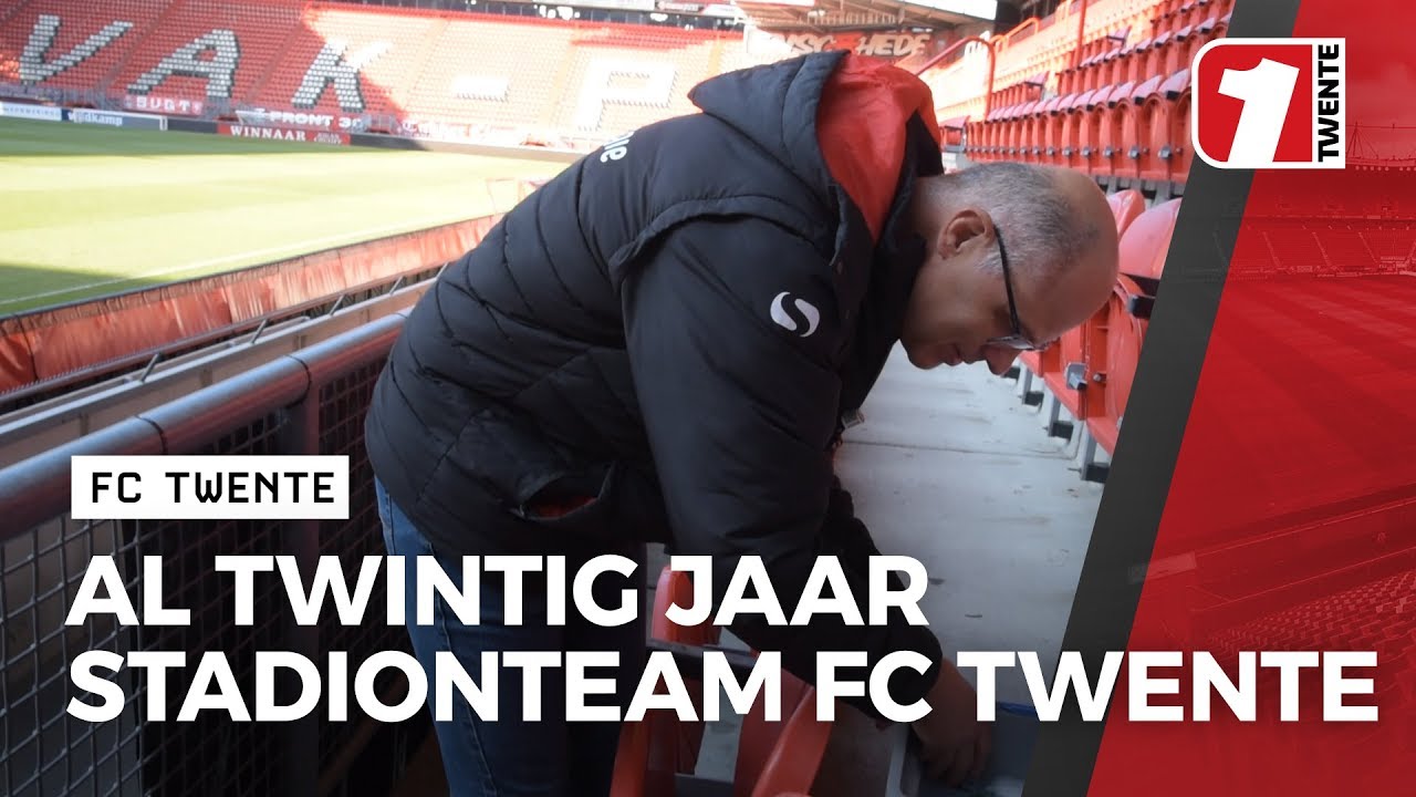 Stadionteam FC Twente viert feest
