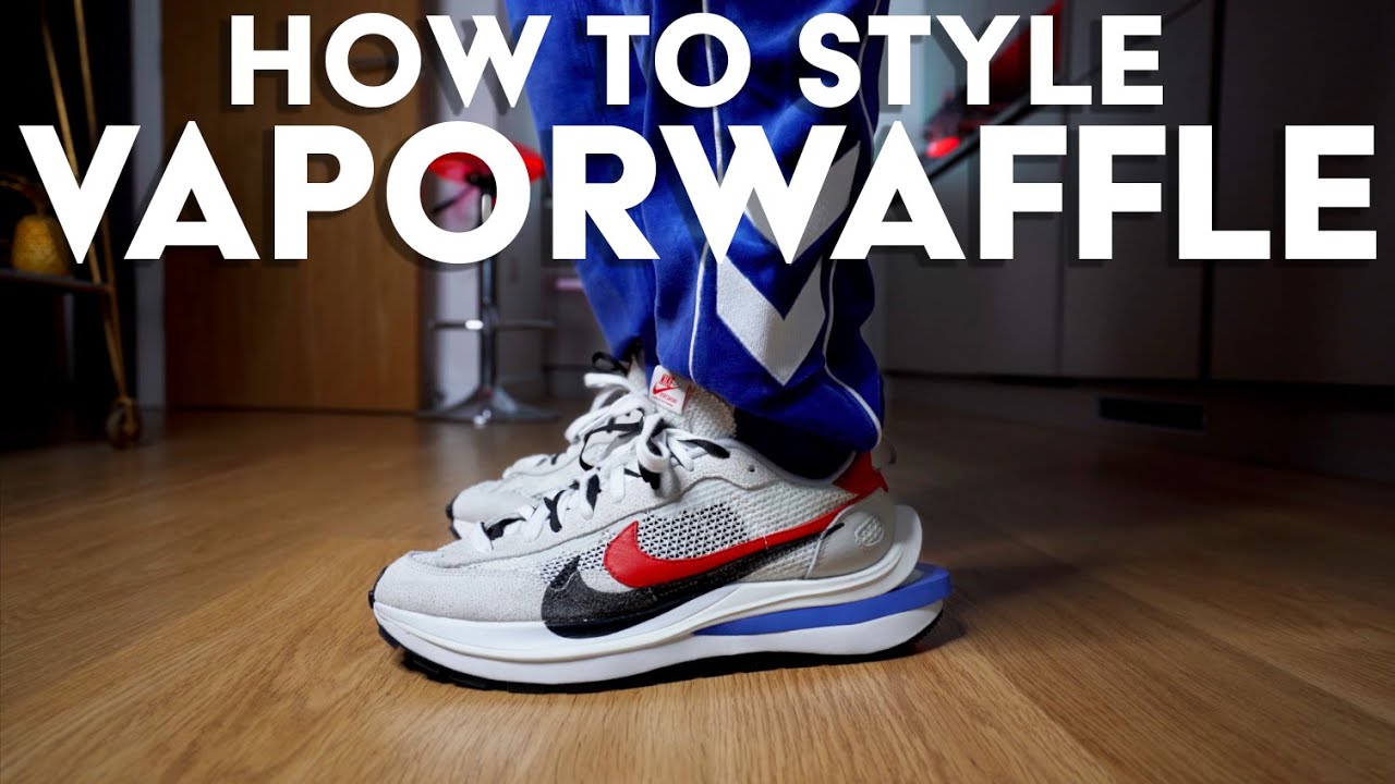 HOW TO STYLE Nike x Sacai Vaporwaffle Royal Fuchsia - 8 On-Feet Looks