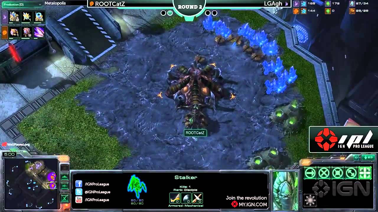 IPL: Winners: Round 1 - ROOTCatZ vs. LGAgh - Game 2