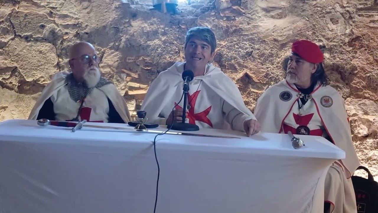 charla templaria del Santo Grial