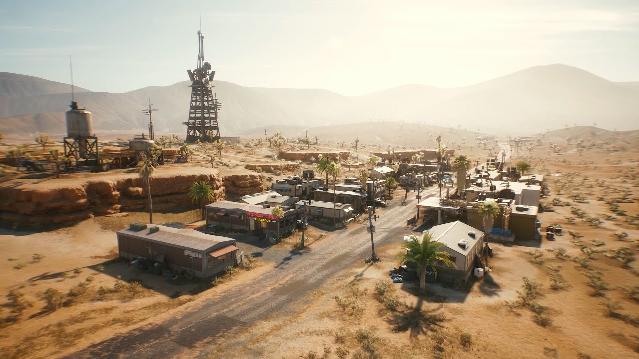 Nomad, Badlands Ambience  - Cyberpunk 2077 (No Music)