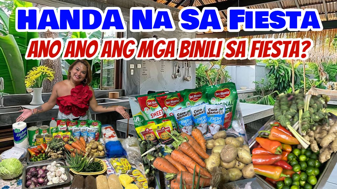 ANDAMING PINAMILI PARA SA FIESTA SA BUKID NILA @BakangVlog HANDA NA KAMI | @ohdeeva