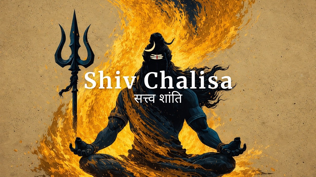 Shiv Chalisa (Soft Calm Lofi) | Peaceful Mahadev Bhajan for Prayer & Meditation | शांति सुर