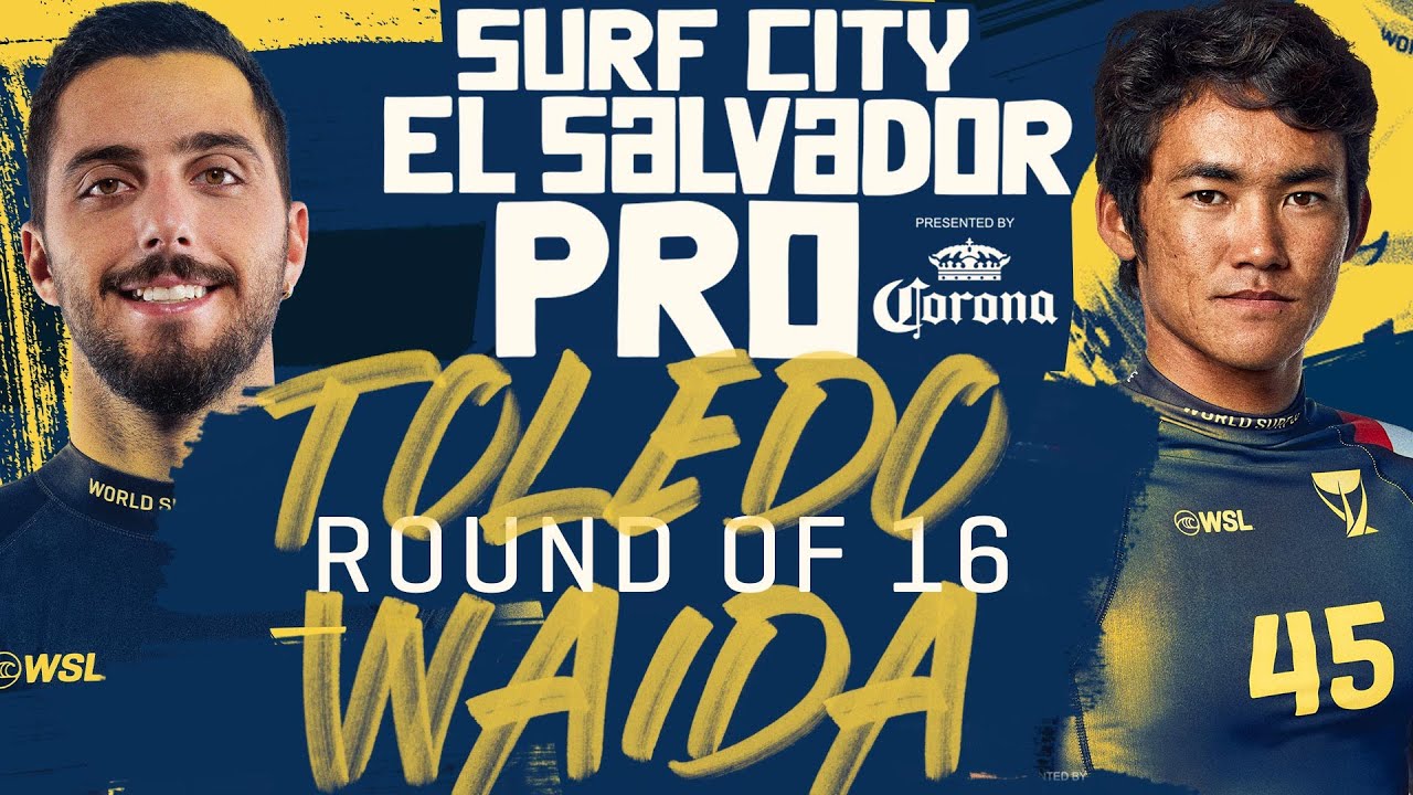 Filipe Toledo vs Rio Waida | Surf City El Salvador Pro - Round of 16 Heat Replay