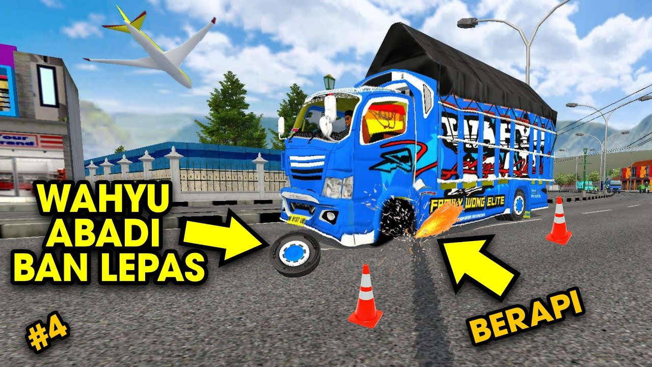 Bannya Kok Bisa Lepas !! Random Moment #4 BUSSID Meme EXE Ngakak🤣
