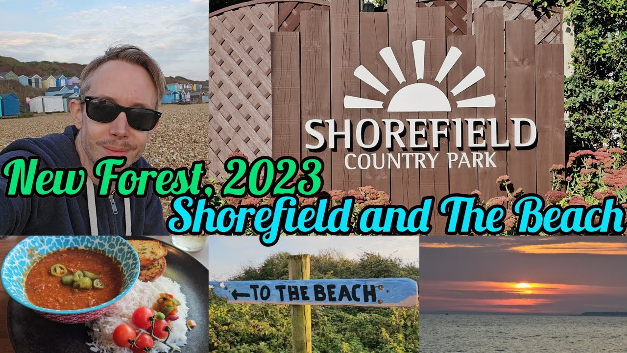 New Forest Vlog - Travel day, wild horses, Shorefield Country Park, helicopters, boats, and sunsets!