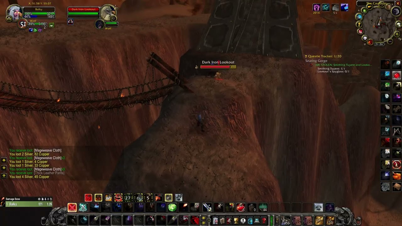 STOLEN: Smithing Tuyere and Lookout's Spyglass (WOW classic quest)