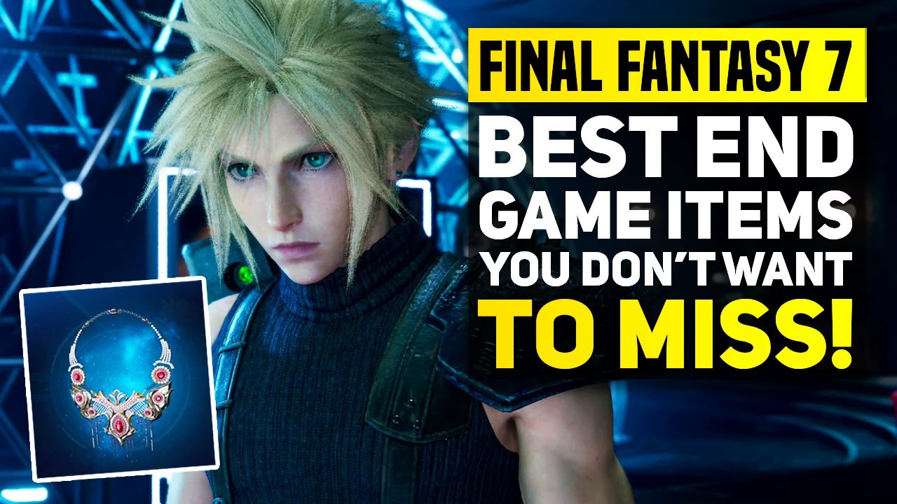 Final Fantasy 7 Remake — лучшие предметы для финальной стадии игры, которые вы не захотите пропус...