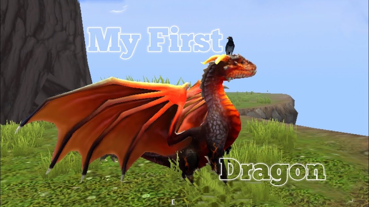 my First Dragon in Wolf Tales ✨