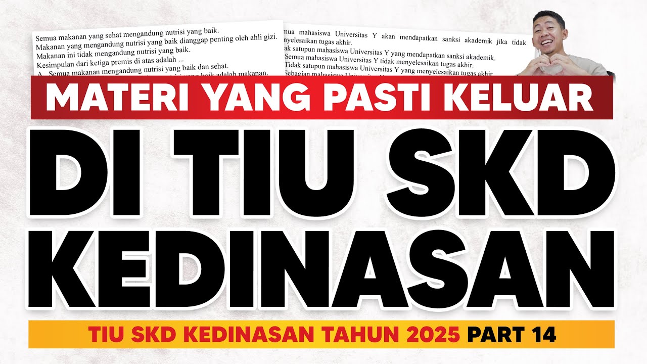SOAL TIU CPNS DAN KEDINASAN 2025 PASTI KELUAR