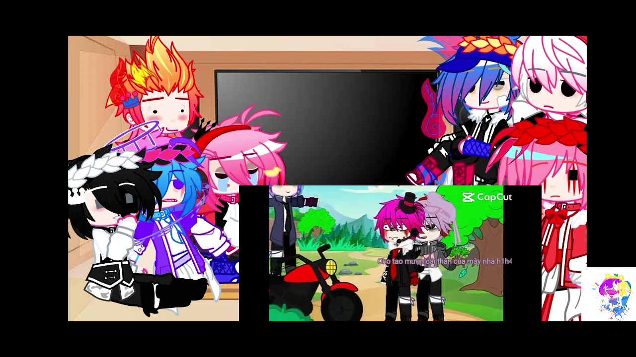 hiha aus react || gacha || ocme || hihaau ||