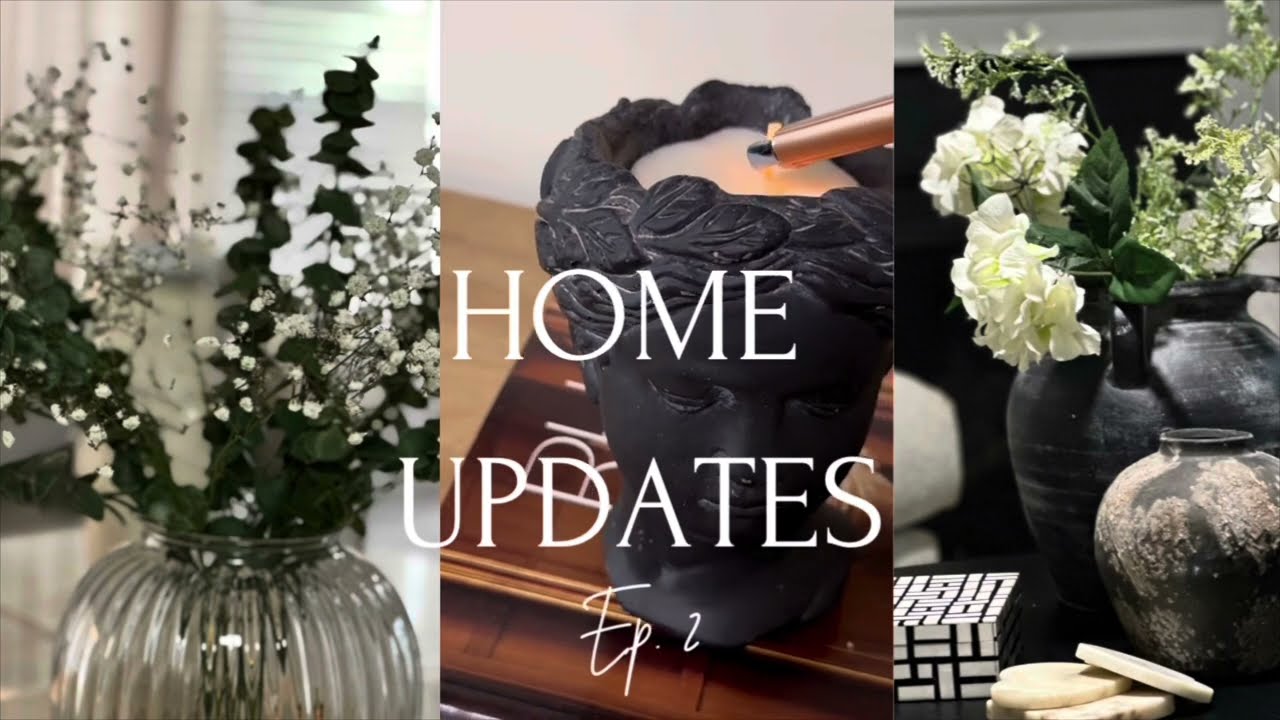 Home Updates Ep. 2/Summer ready/DIY lamp