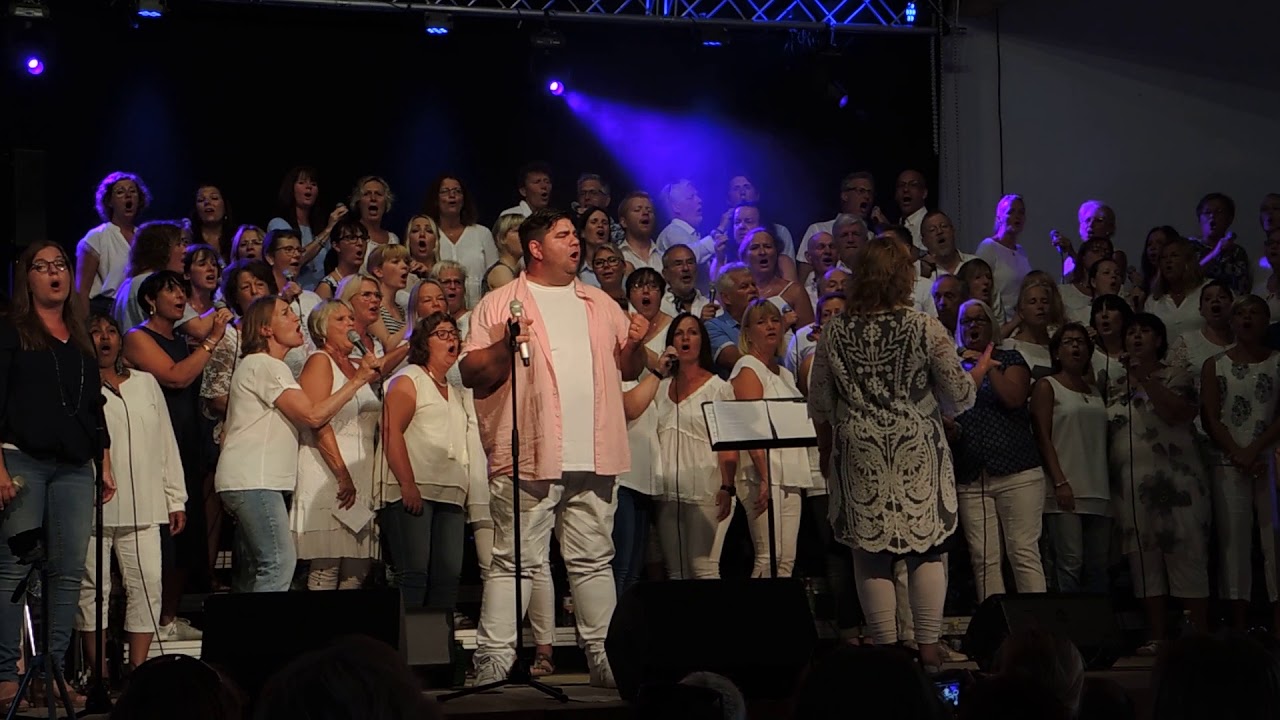 Gospel medley - Anna-Maria Toftgård - Pelle Ankarberg - Gospelveckan 2018 Gullbrannagården