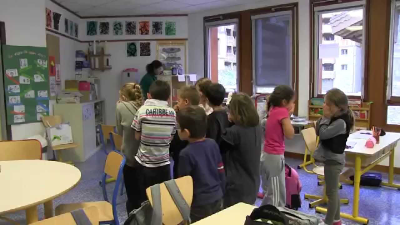 Exercice d'évacuation incendie école courchevel