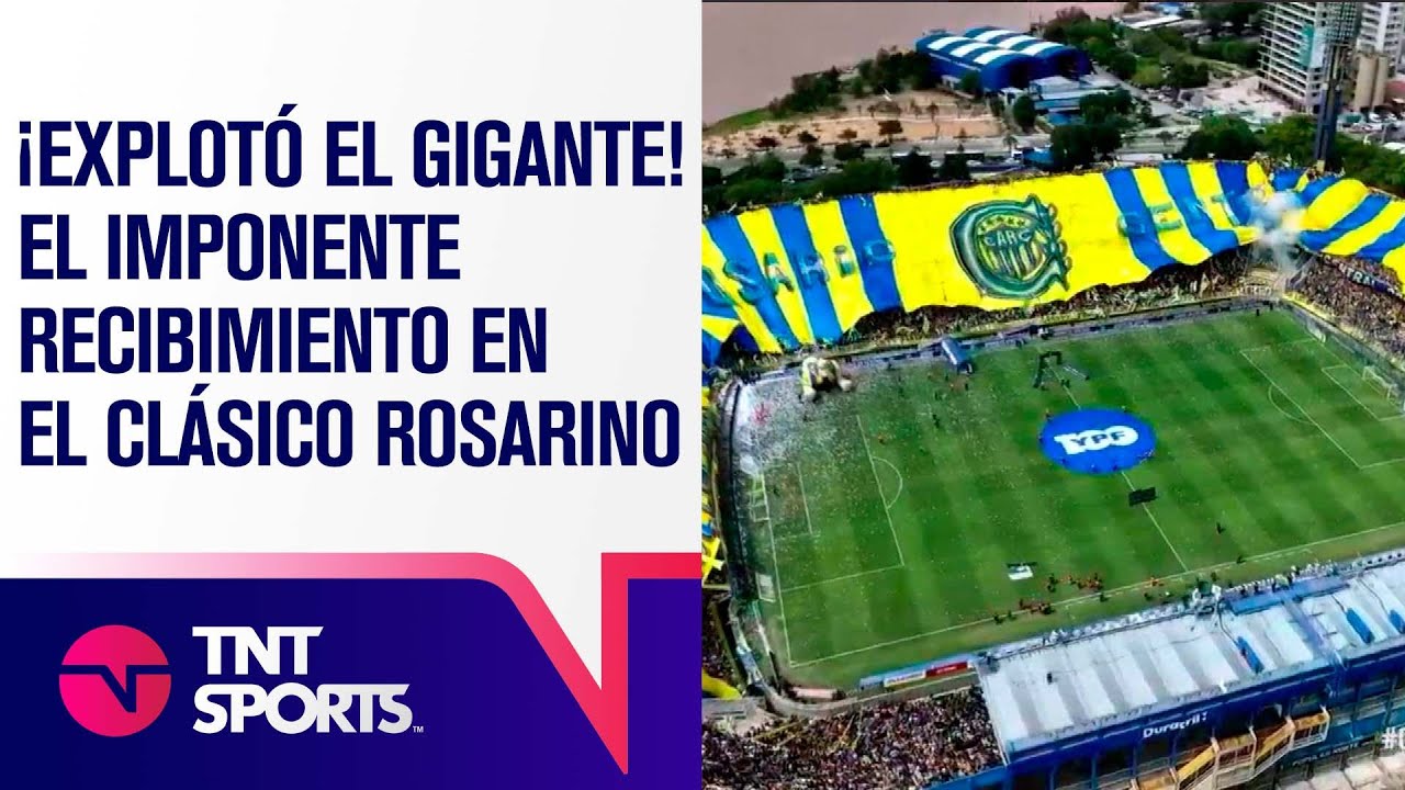 ¡IMPONENTE RECIBIMIENTO al CANALLA en el GIGANTE de ARROYITO!