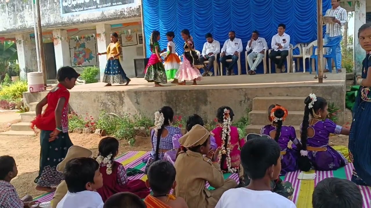 Gira gira dance 1st class students @MPUPS KISTAMPET @JAGTIAL