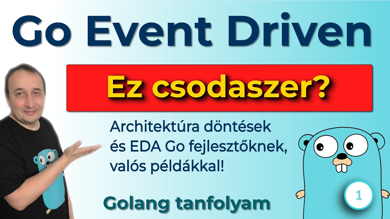 Event Driven Architecture Golangban – Monolith, Microservice és RabbitMQ tisztán - (1)