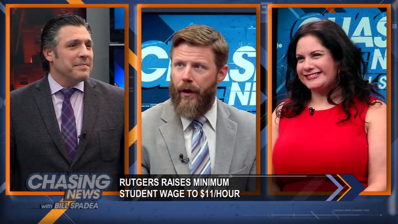 Students protest after Rutgers raises minimum wage