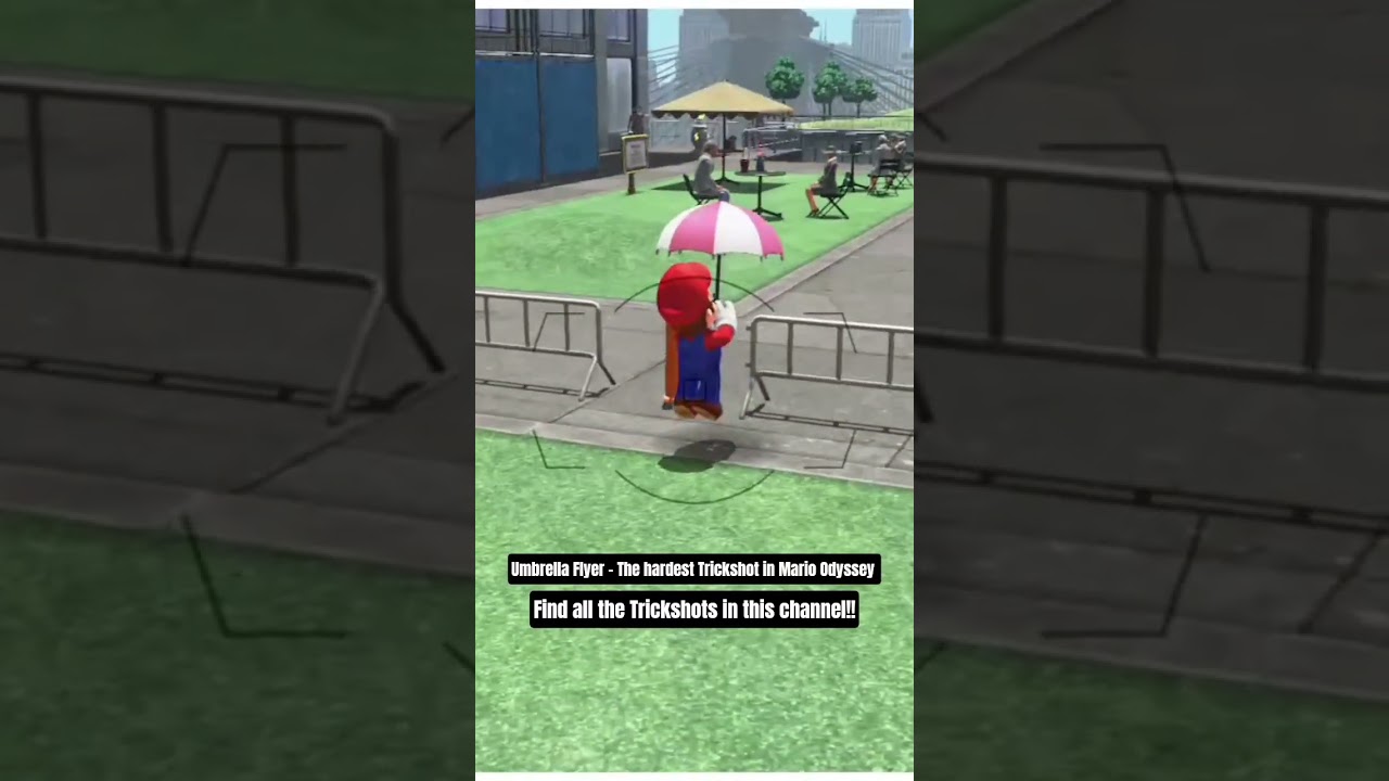 THE HARDEST TRICKSHOT EVER!! #mario #trickshots