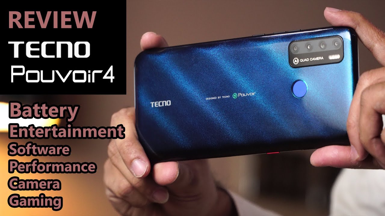 Tecno Pouvoir 4 Review - Battery and Entertainment King