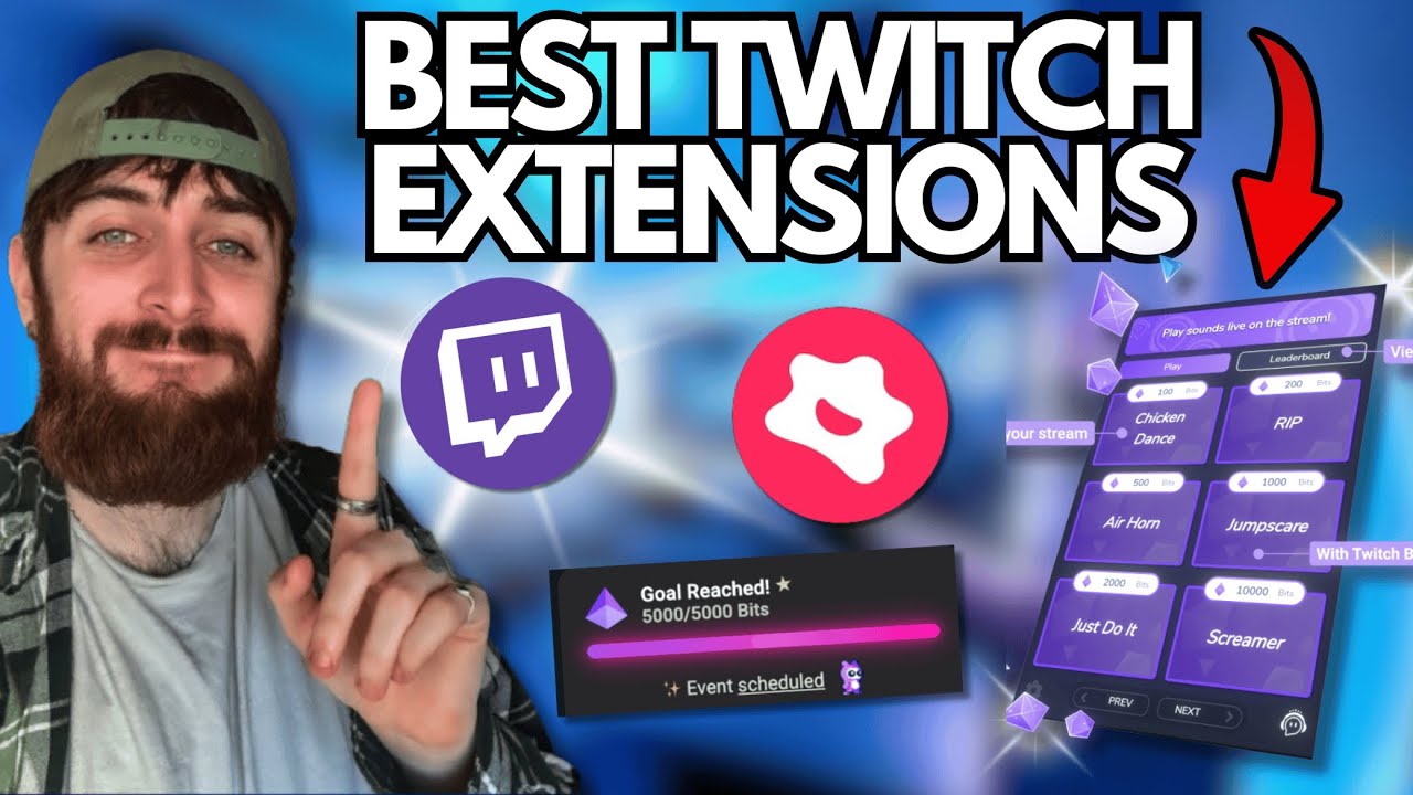 5 ВАЖНЕЙШИХ расширений Twitch, которые помогут вам РАЗВИТЬ свой канал! (2025)