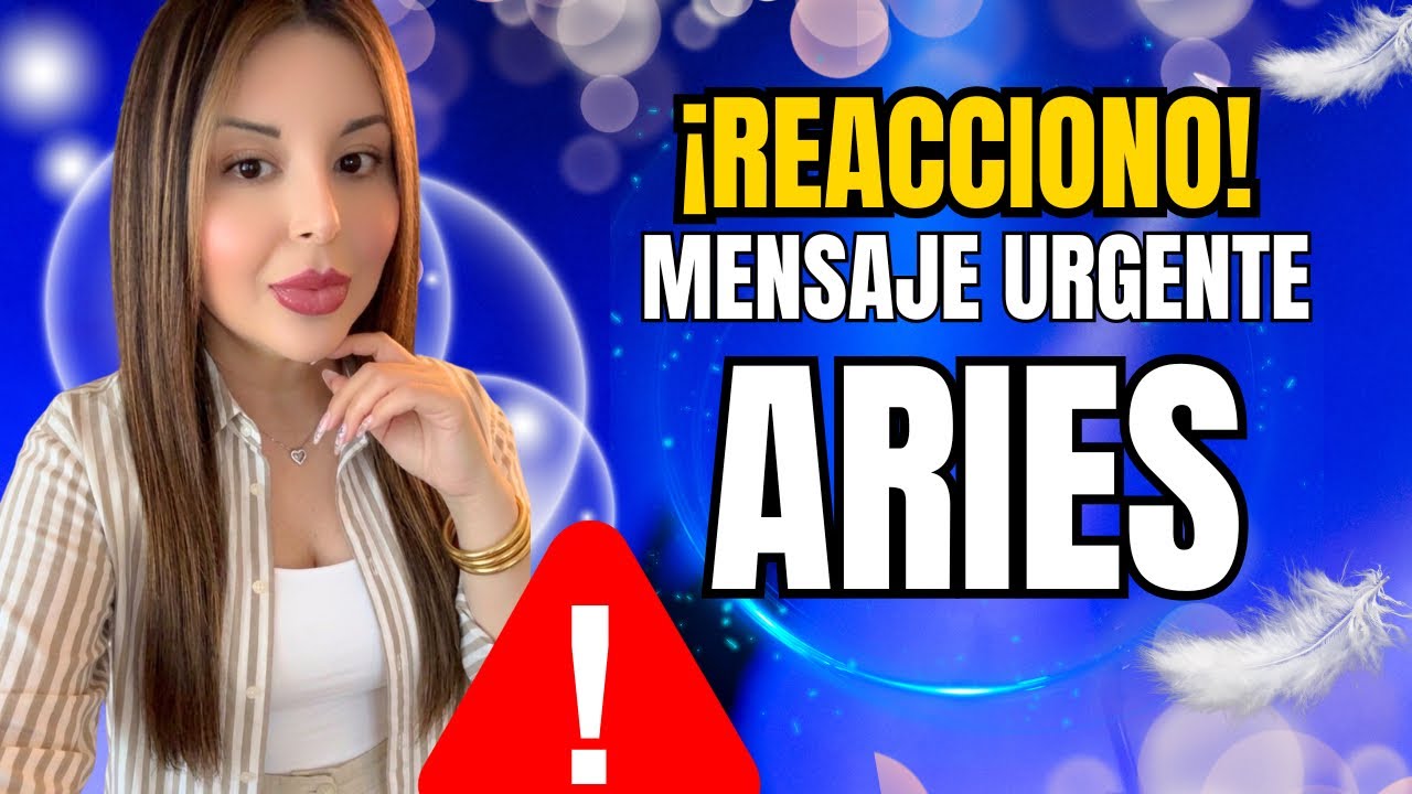 ARIES ♈: &iexcl;POR FIN REACCIONA! 🚨 Por qu&eacute; no te escrib&iacute;a y qu&eacute; har&aacute; hoy para buscarte 🏃&zwj;♂️🔥