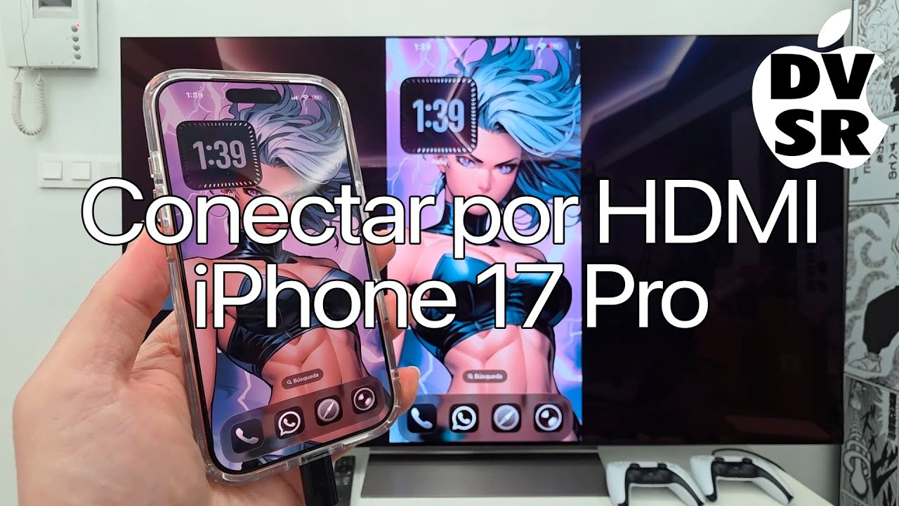 Como Conectar el iPhone 17 Pro a una TV por HDMI