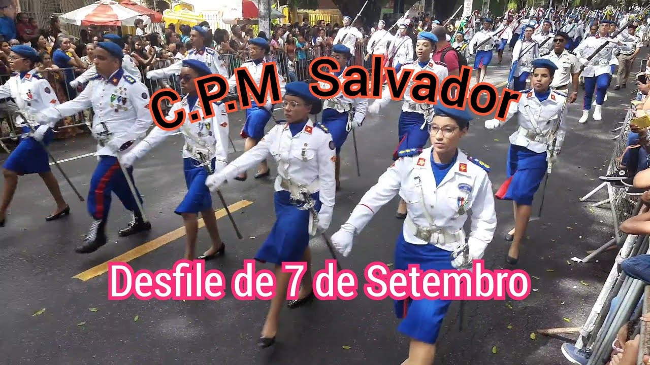 C.P.M de Salvador no desfile do 7 de Setembro de 2023