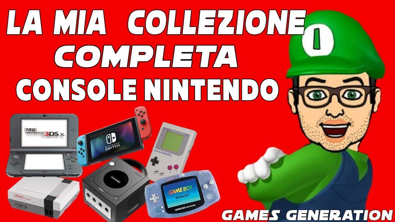 La Mia Collezione di Videogiochi Completa - Console Nintendo - ITA