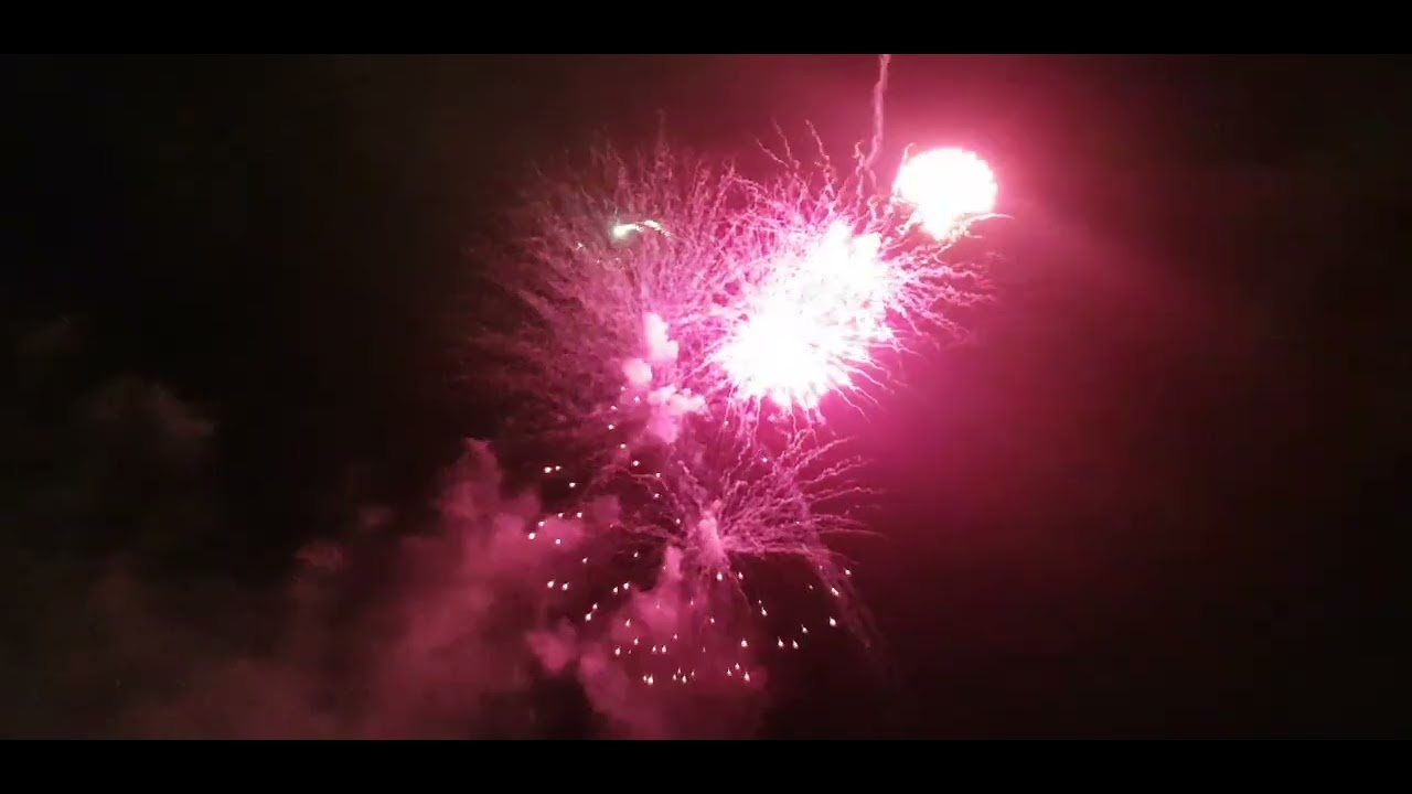 Fuegos artificiales del Festival de Bilbao 19\08\2025