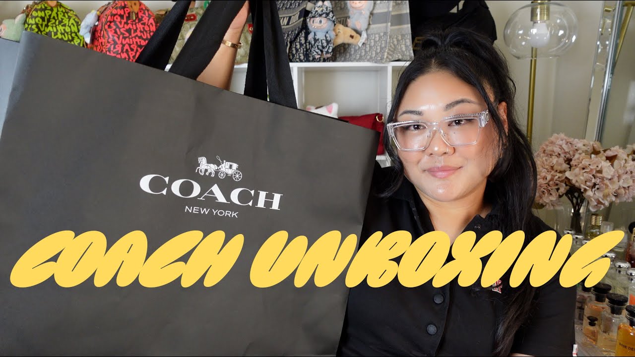 THE ULTIMATE FALL BAG! - COACH UNBOXING  |  RICHCURATED