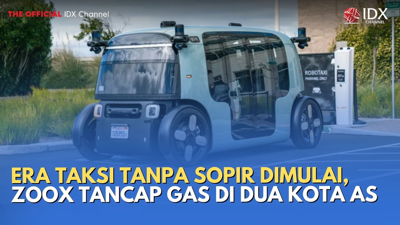 Era Taksi Tanpa Sopir Dimulai, Zoox Tancap Gas di Dua Kota AS | TECH BIZZ