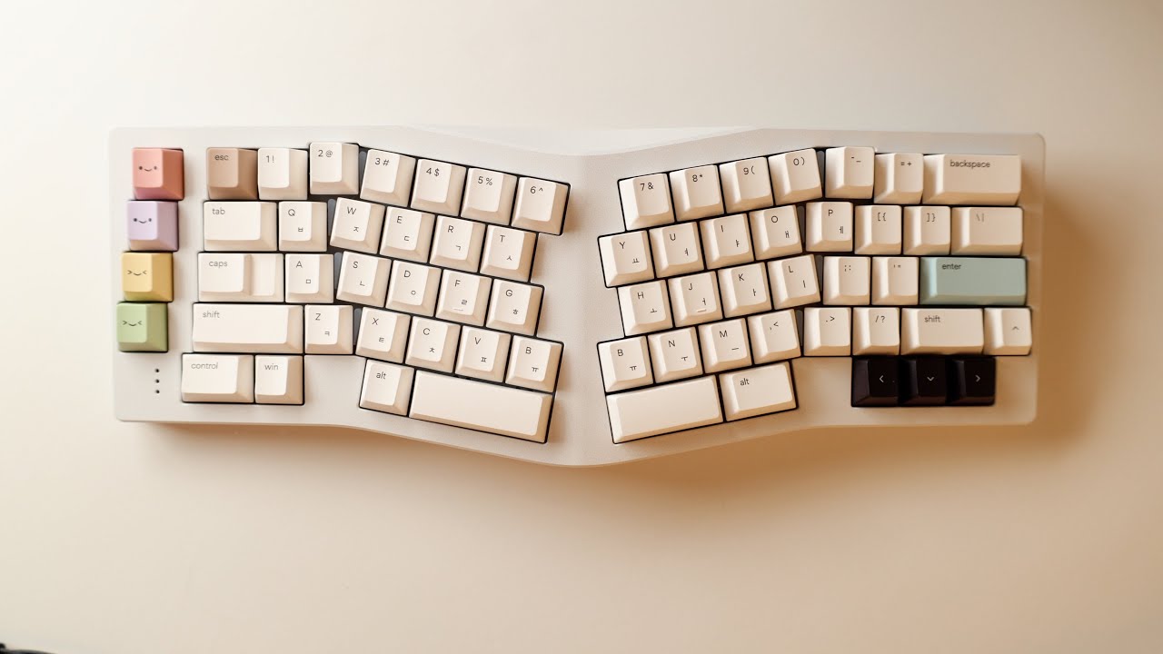 Neo Ergo Build | 네오 어고 #keyboard #asmr