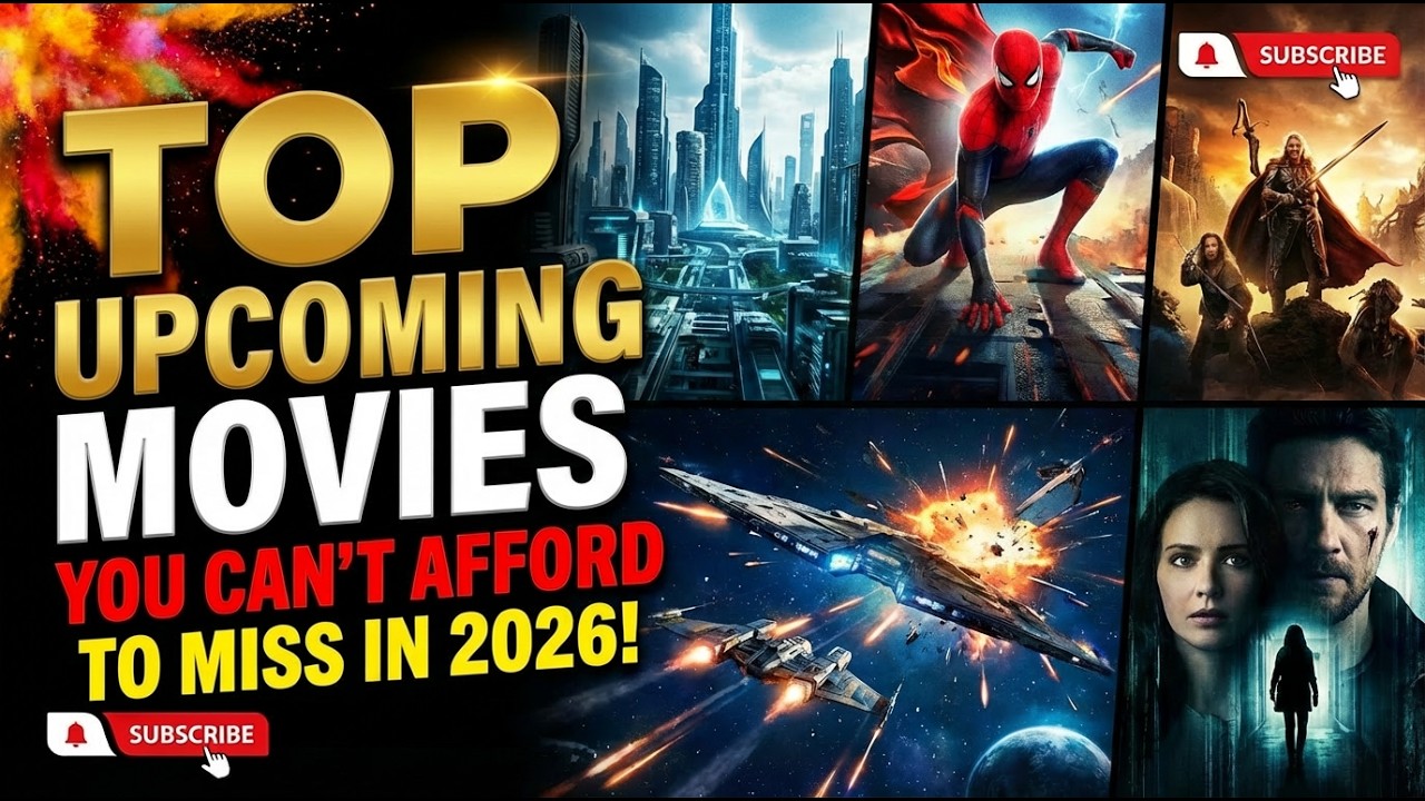 Top Upcoming Movies You Can’t Afford to Miss in 2026!