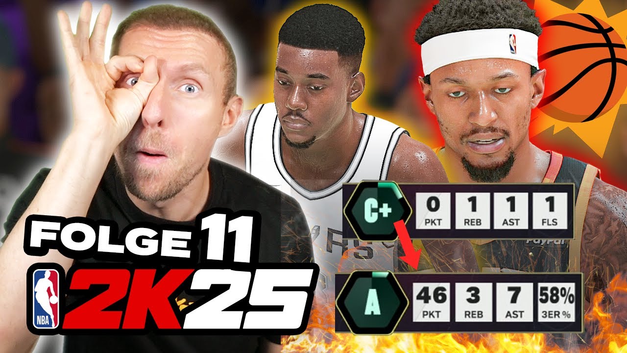 Battle gegen Suns ESKALIERT komplett! [11] | Lets Play NBA 2K25 Deutsch