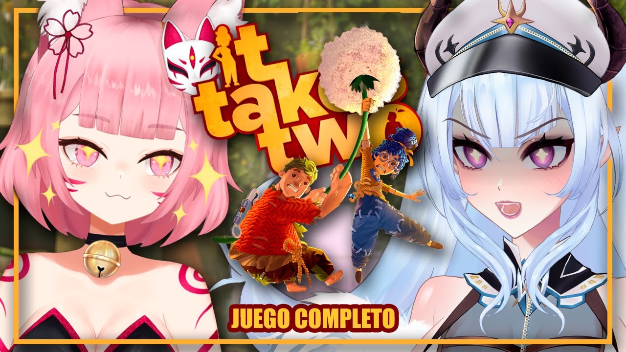 Jugamos IT TAKES TWO completo en pareja 😭💖 (Gameplay sin cortes) con @AnastasiaWhiteVtuber