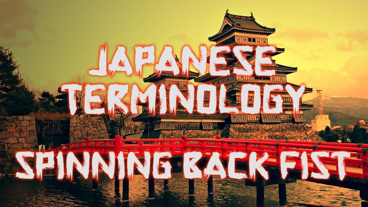 Japanese Terminology / Translation – Hand Technique – Spinning Back Fist - Martial Art Instruction