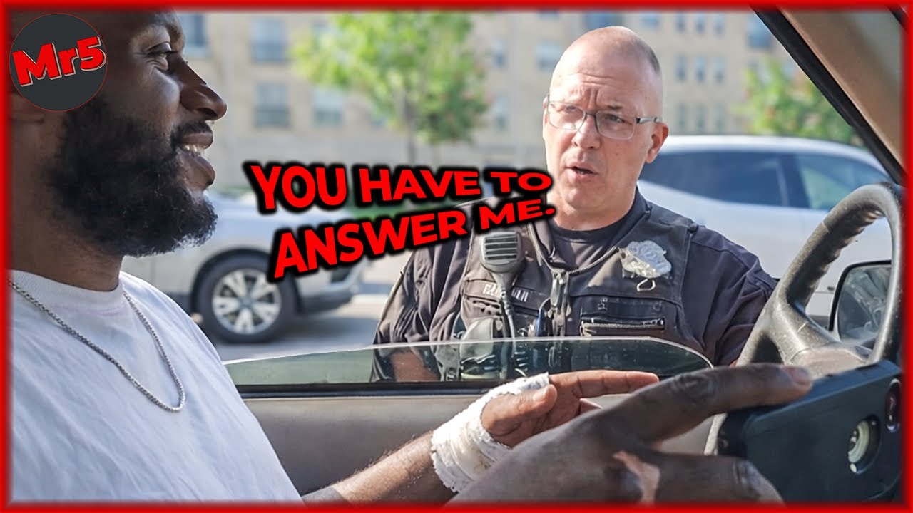 A Small Stop Turns Into a Fishing Attempt but the Camera Shuts the Cop Down