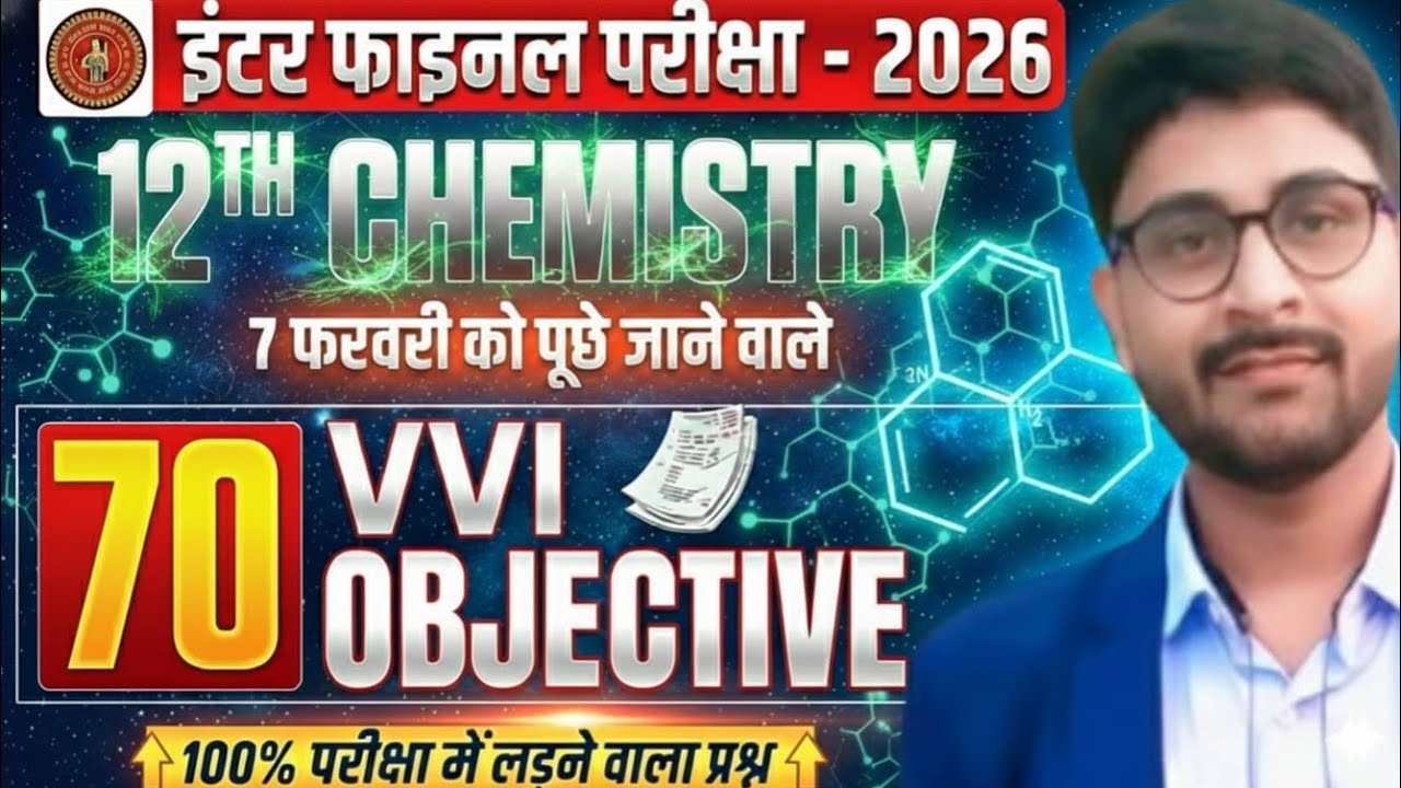 12th Chemistry objective 2026