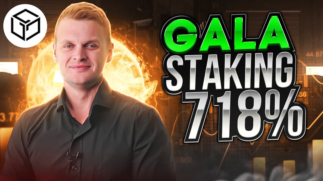Stake GALA coin with 718% APY🌟The largest percentage of GALA coin staking | gala token staking