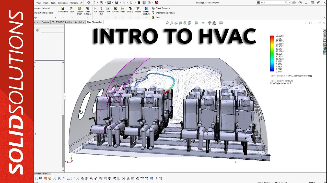 SOLIDWORKS Flow Simulation - Intro to HVAC