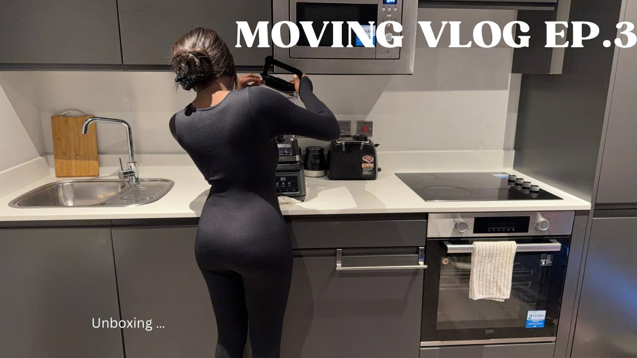 MOVING VLOG EP. 3 | Unboxing, Submitting my final project, shopping 🛍️