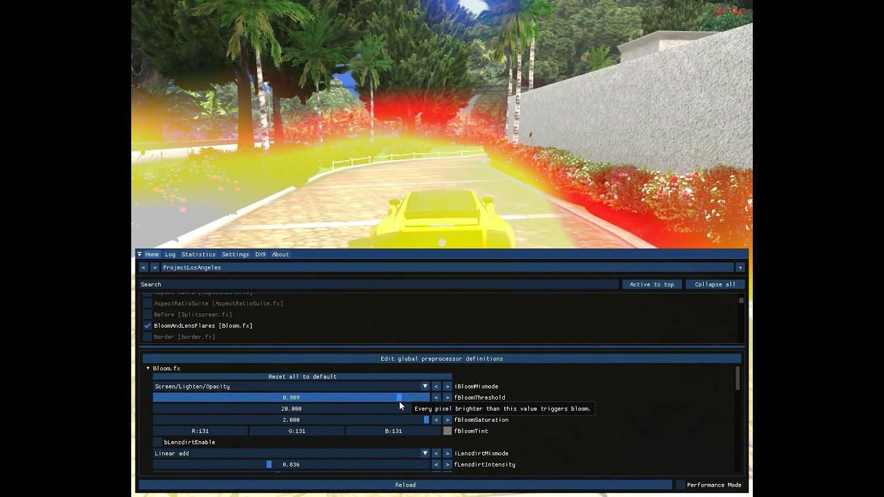 There is this thing called ReShade, altering what we see in game in realtime
