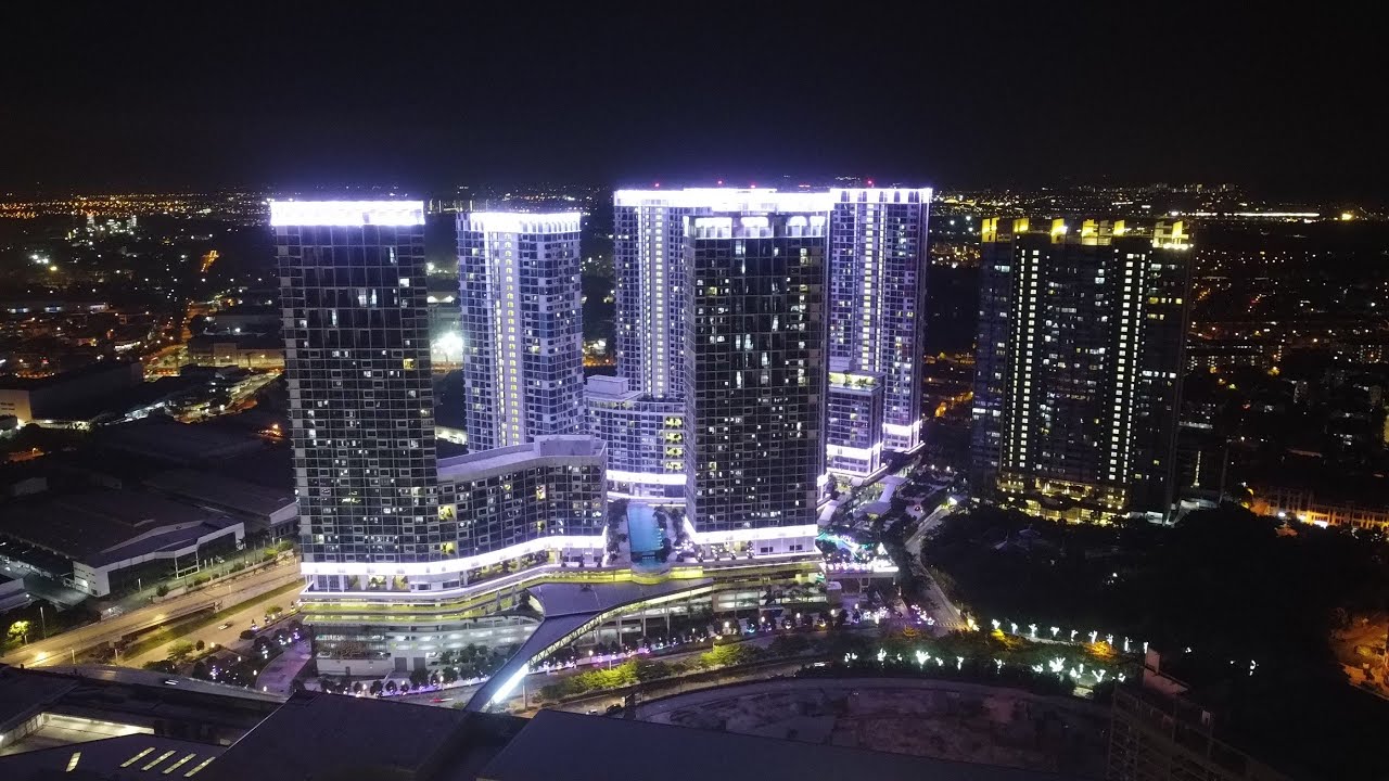 i-City, Shah Alam | Drone view (4K)